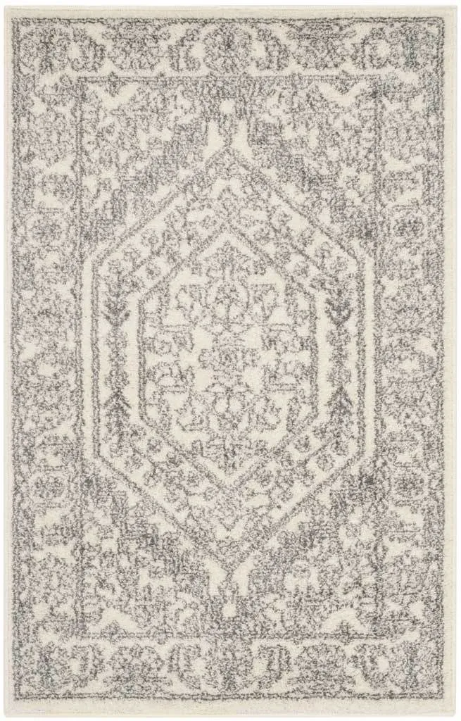 Adirondack Antique Ivory/Silver Area Rug