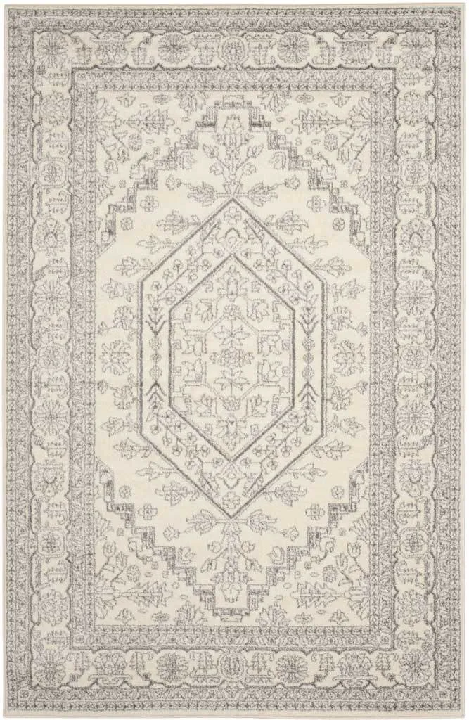 Adirondack Antique Ivory/Silver Area Rug