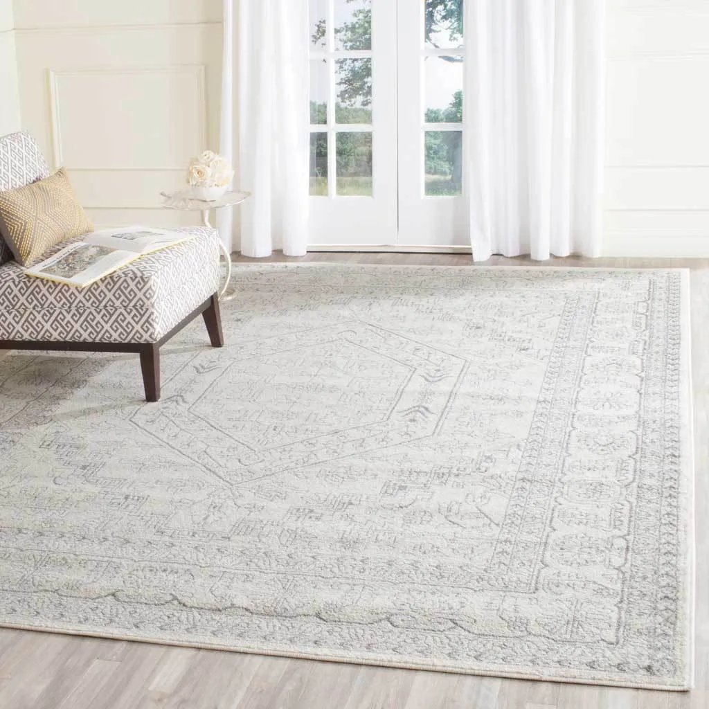 Adirondack Antique Ivory/Silver Area Rug