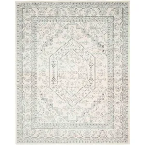 Adirondack Antique Ivory/Silver Area Rug