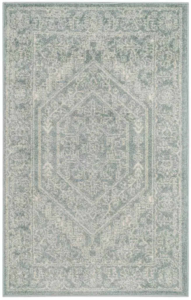 Adirondack Antique Slate/Ivory Area Rug