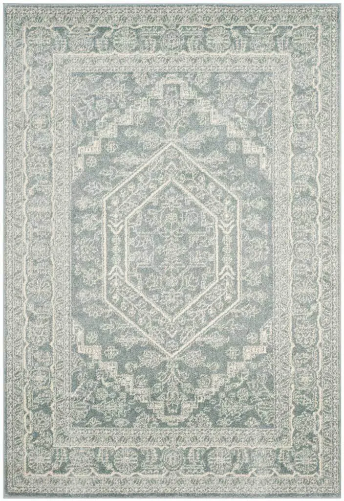 Adirondack Antique Slate/Ivory Area Rug