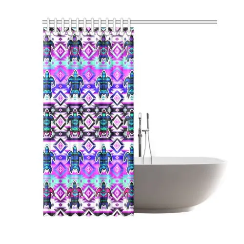 Adobe Dance Turtle Shower Curtain 60"x72"