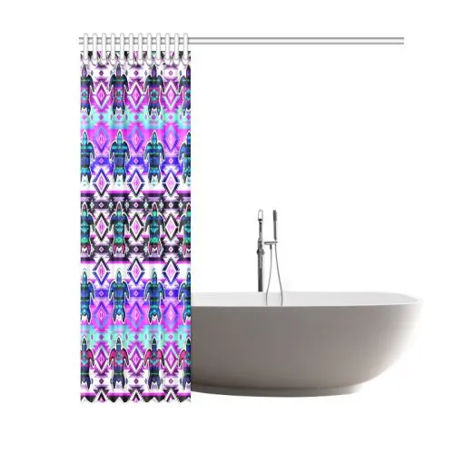 Adobe Dance Turtle Shower Curtain 60"x72"