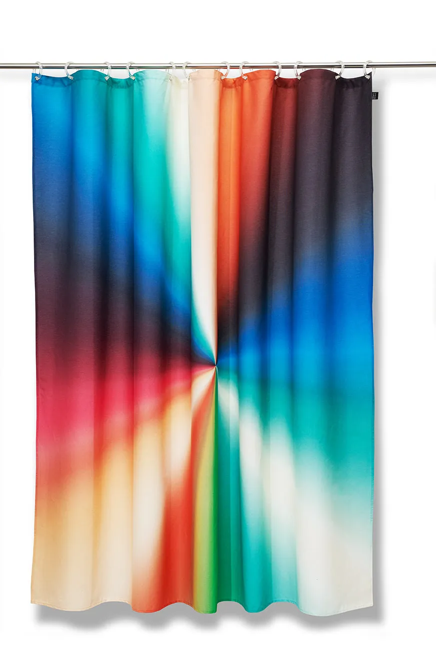 Artist Cotton Shower Curtain "Circo" by Dario Cortese