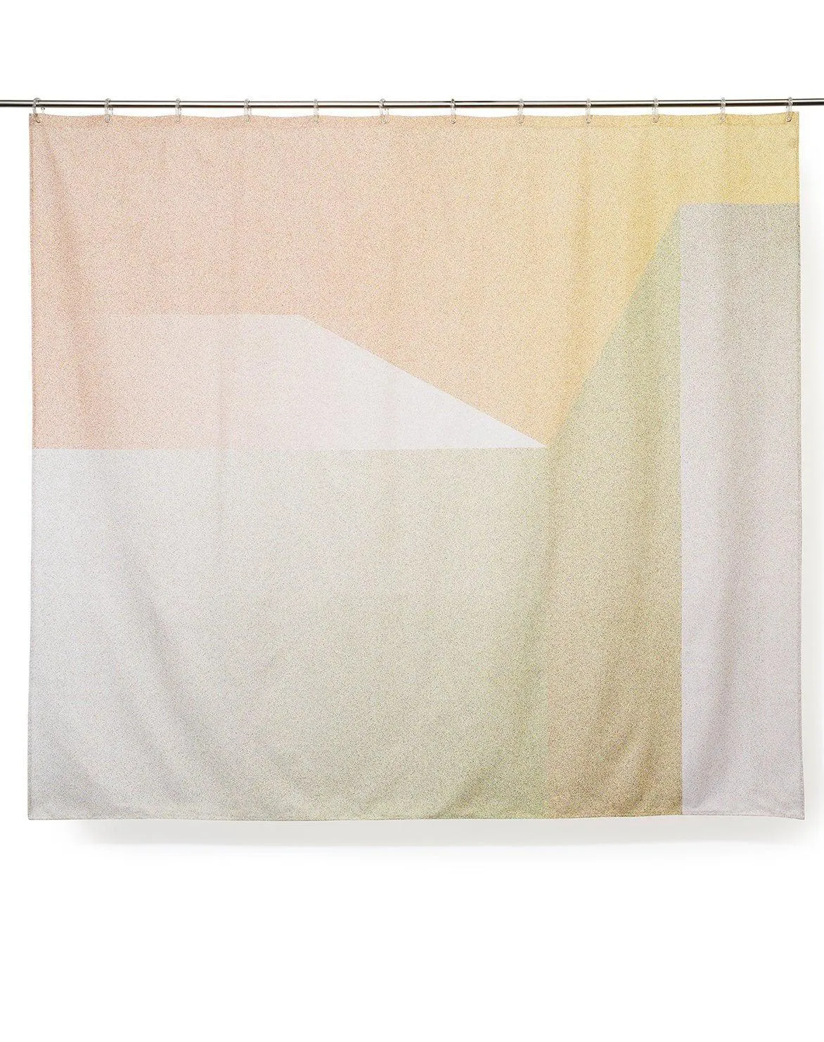 Artist Cotton Shower Curtain "Ramp" by Céline Cornu