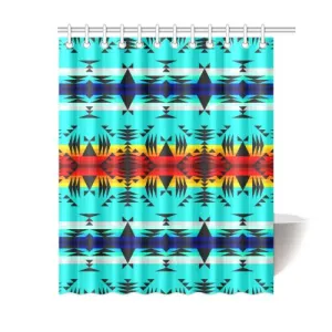 Between the Mountains Shower Curtain 60"x72"