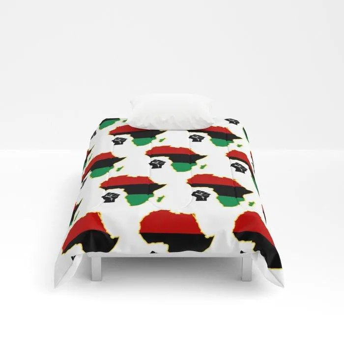 Black Power Pan Africa Comforters