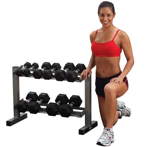 Body-Solid Powerline PDR282X Dumbbell Rack