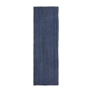 Bondi Rectangle Runner Rug (Navy)