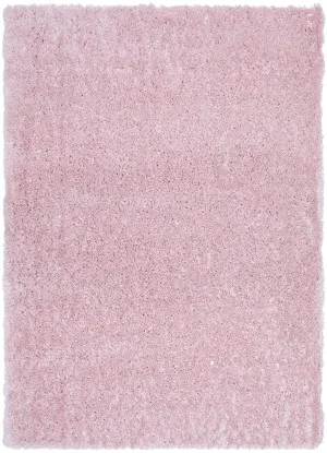 Cardi 150cm x 80cm Shaggy Power Loomed Rug - Pink