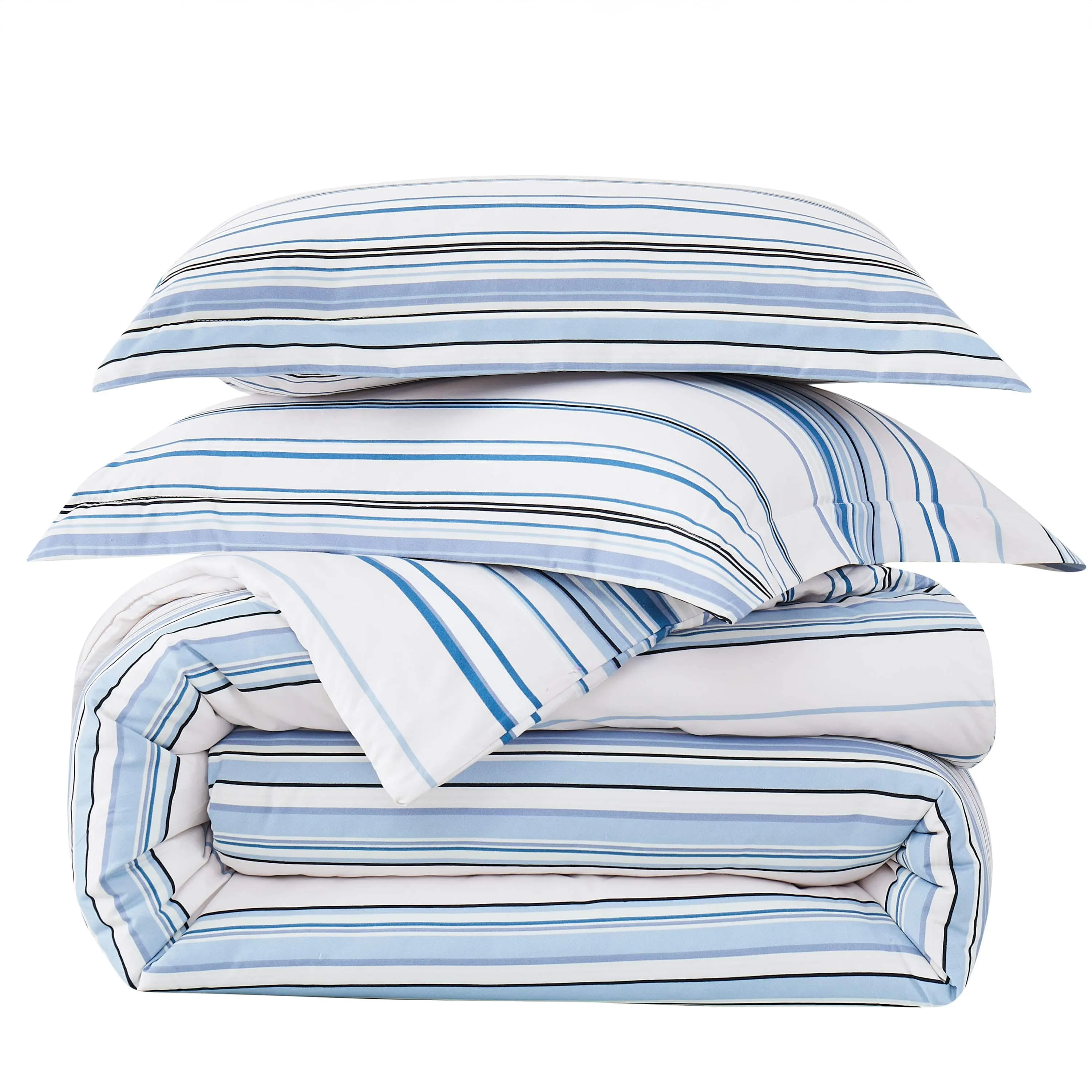 Coastal Stripes Comforter Set