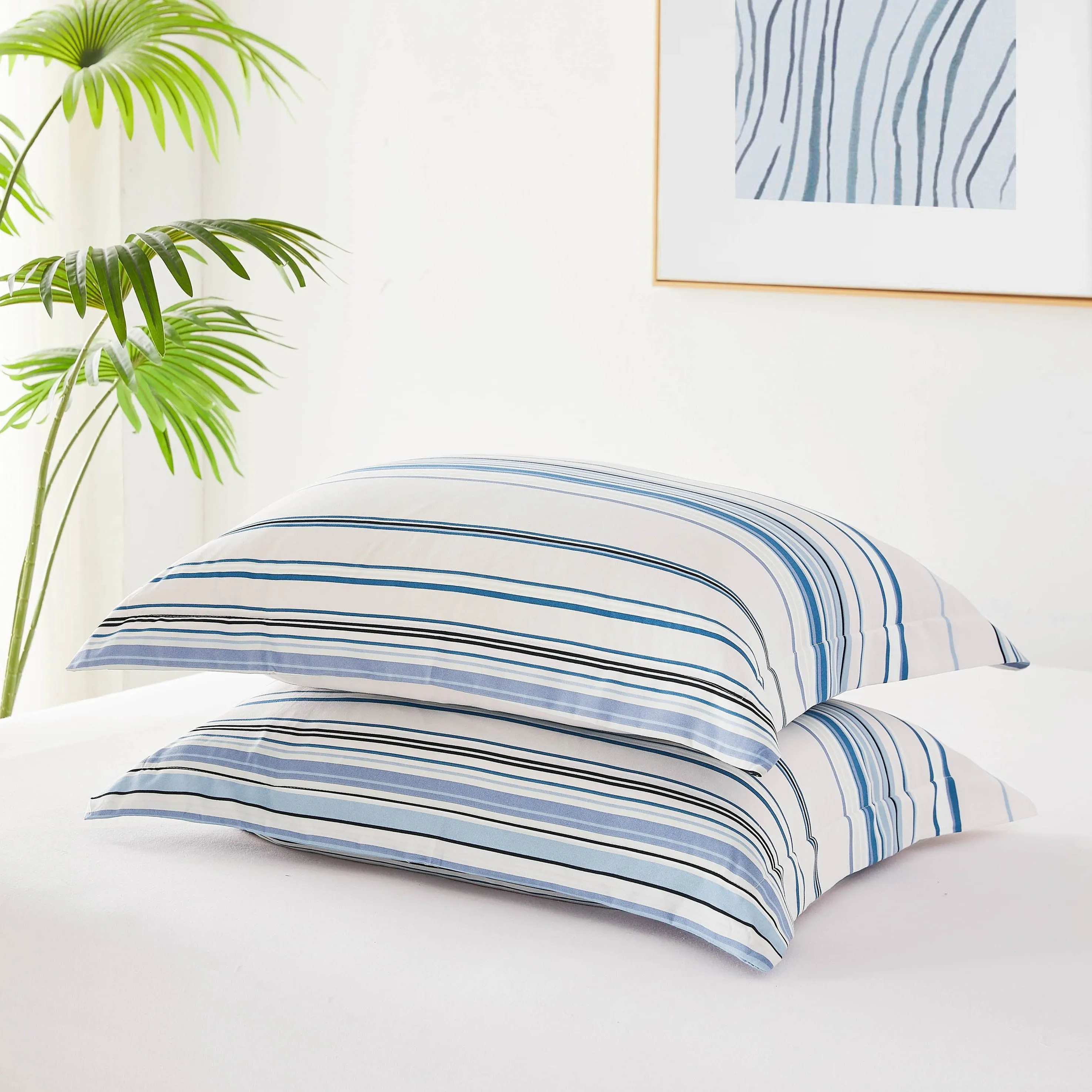 Coastal Stripes Comforter Set