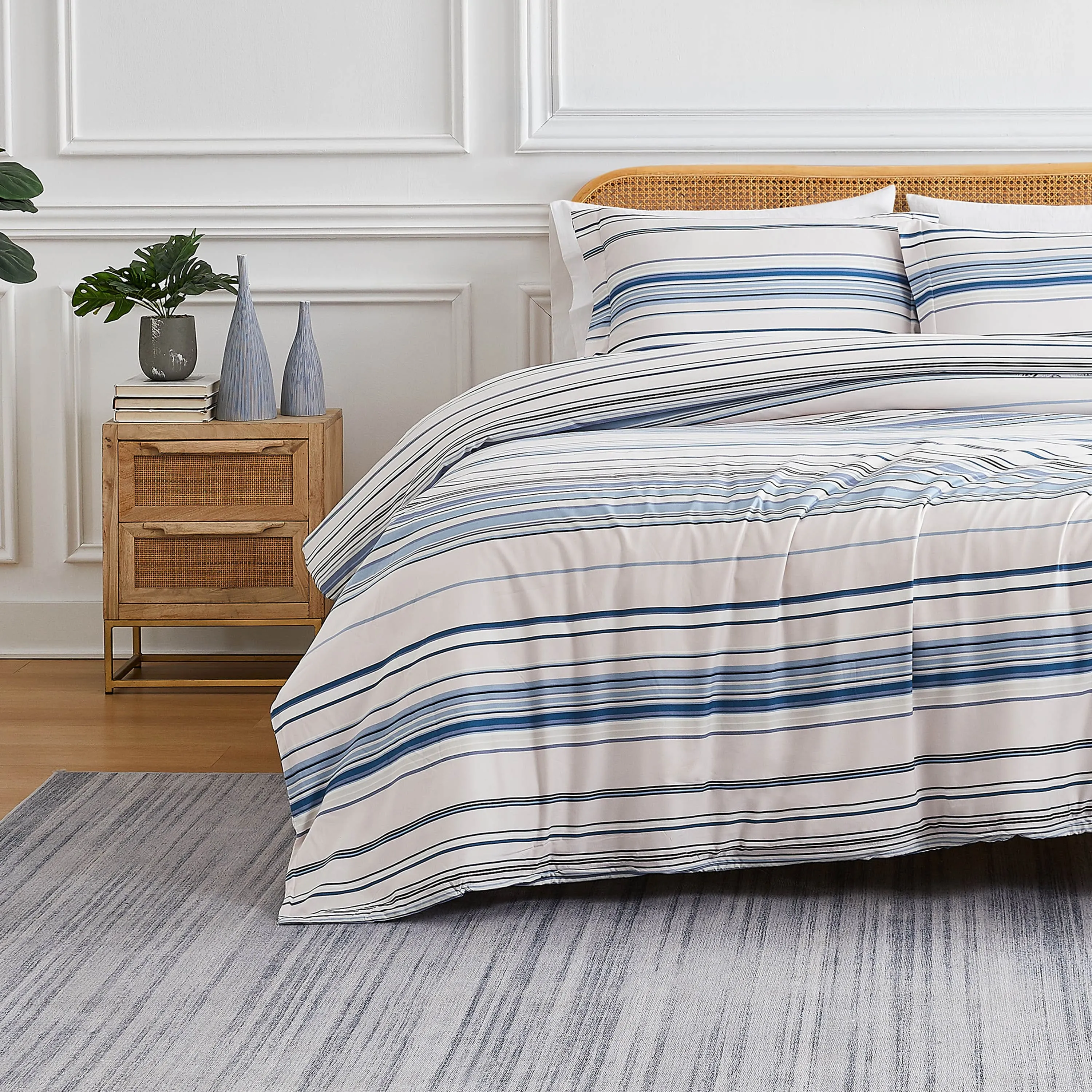 Coastal Stripes Comforter Set