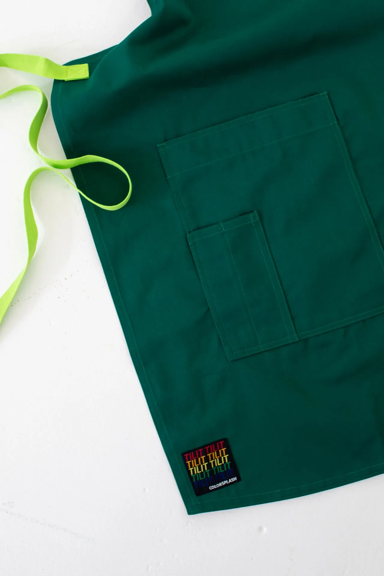 ColorSplash Apron of the Month - Green Garlic