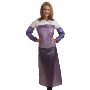 Cordova RA04B48 4 Mil Vinyl Apron, Blue, 36" x 48", 1 Each