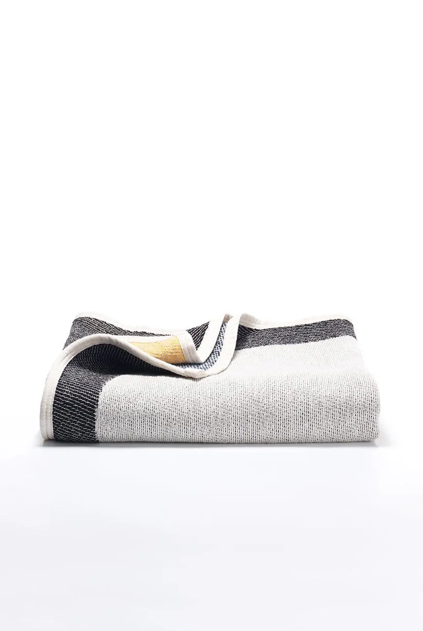 Cotton Blanket & Throw "Bauhaused 5" by Sophie Probst