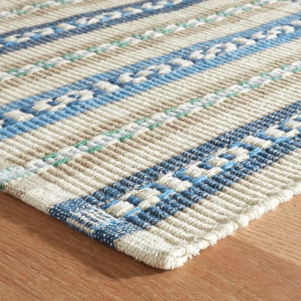 Dash & Albert Long Slade Handwoven Cotton Rug