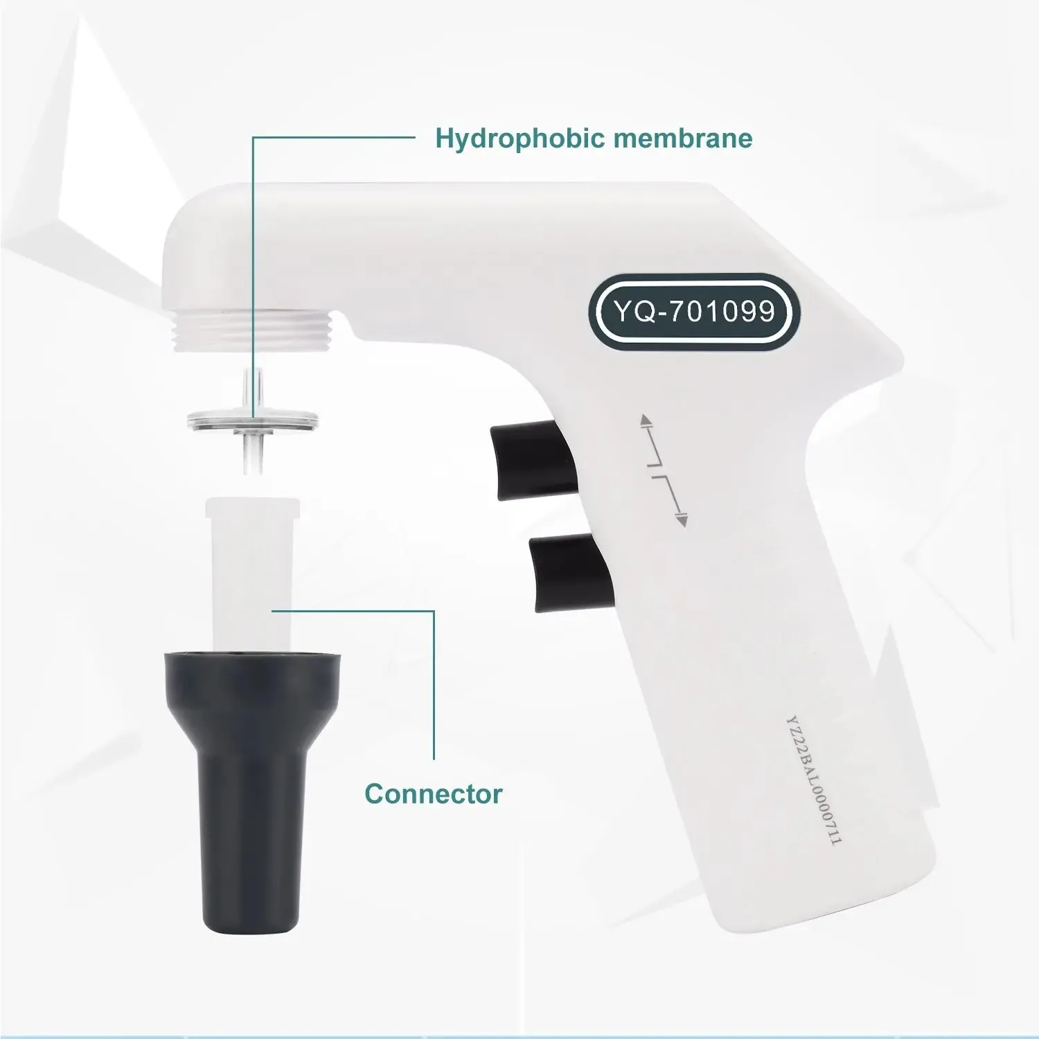 Digital Motorized Pipette Controller for 1-50 ml Pipettes