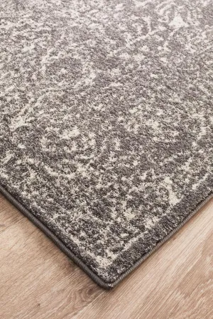 Evoke Floor Rug in Grey