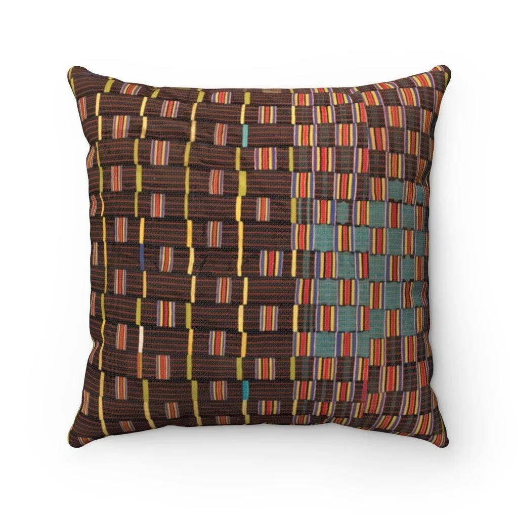 Ewe Culture (Africa) Inspired Tribal Pillows Mali Mudcloth Kente Various Sizes