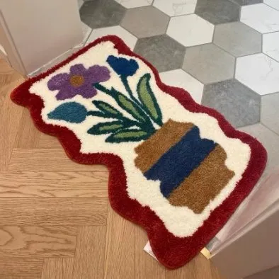 Flower in Vase Mat