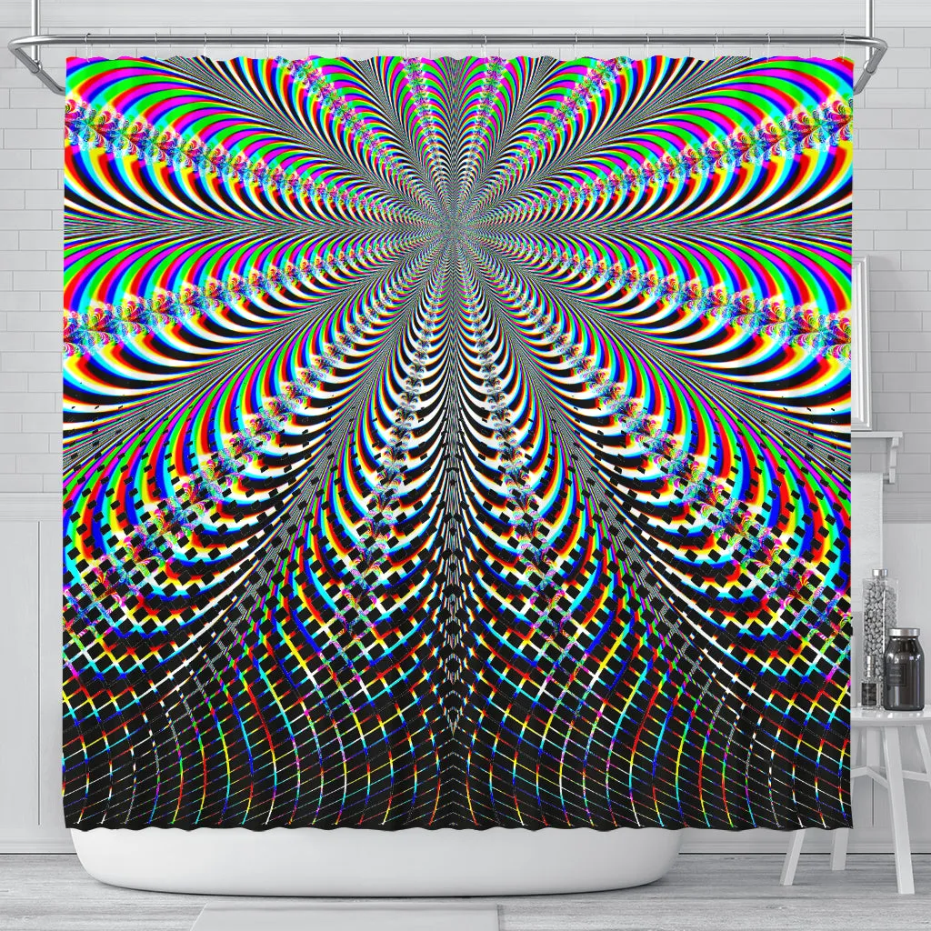 Fractal Fantasy Shower Curtain