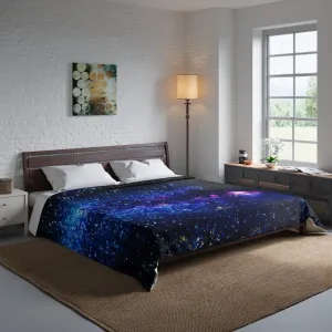 Galaxy Print Comforter, Luxury Best Comforter For King/Queen/Full/Twin-Printed in USA