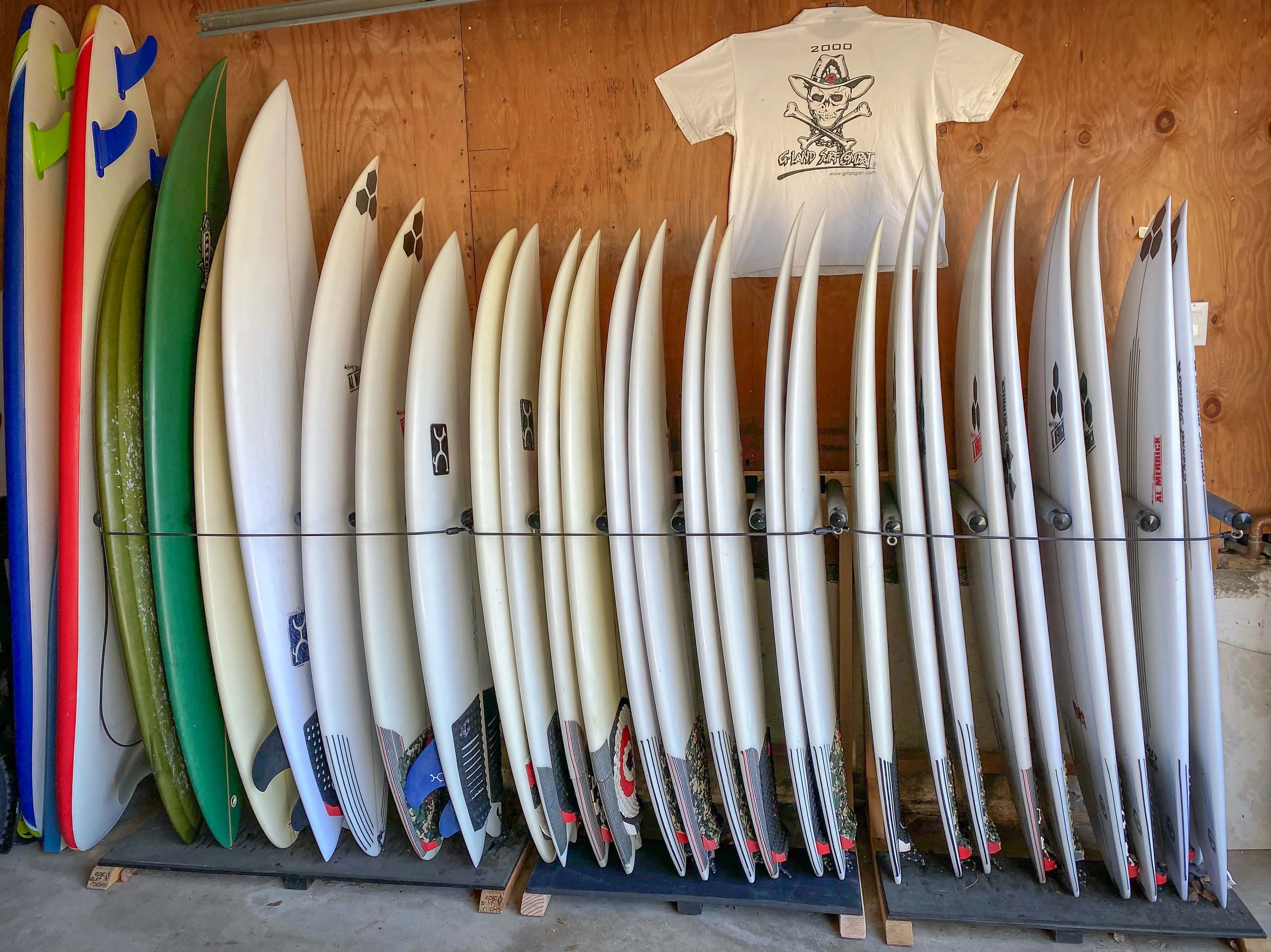 Grassy Surf Rack