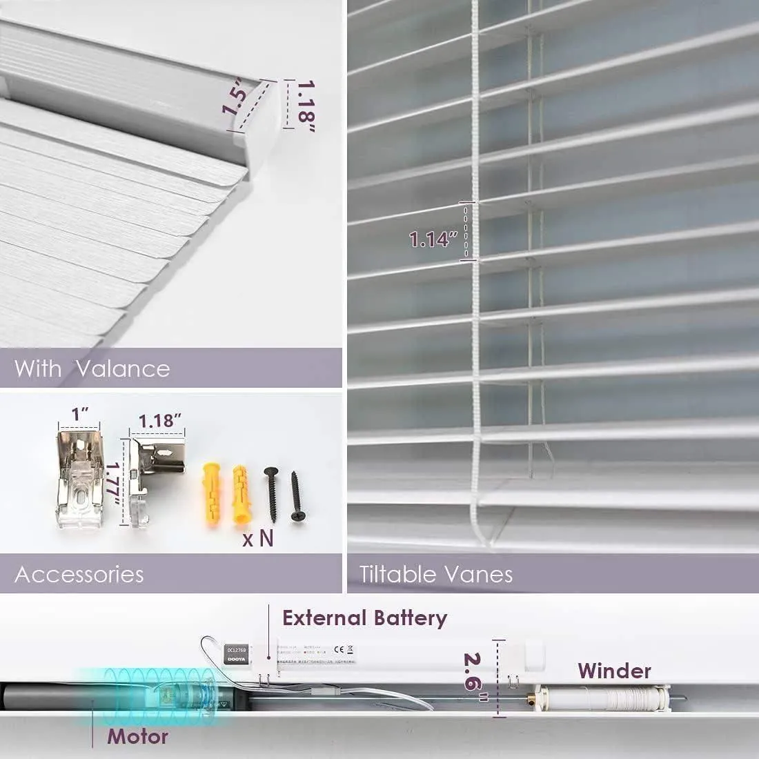 Graywind Motorized Venetian Blinds | Customizable