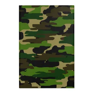 Green Camo Designer Area Rugs