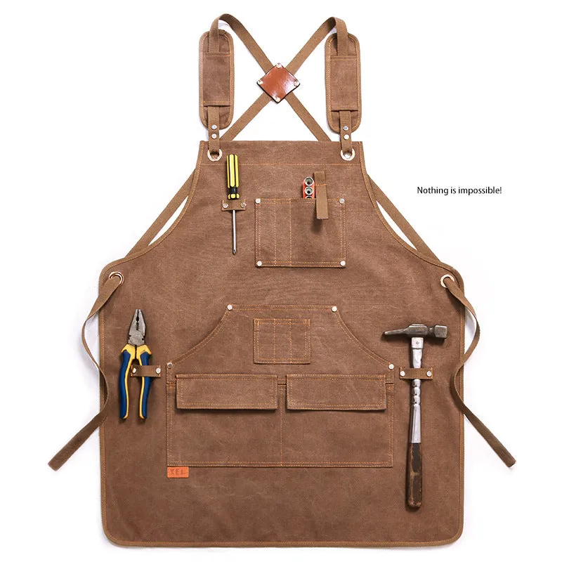 Heavy Duty Rugged Canvas Aprons for Workman P238