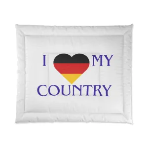 I love my Country Germany Comforter