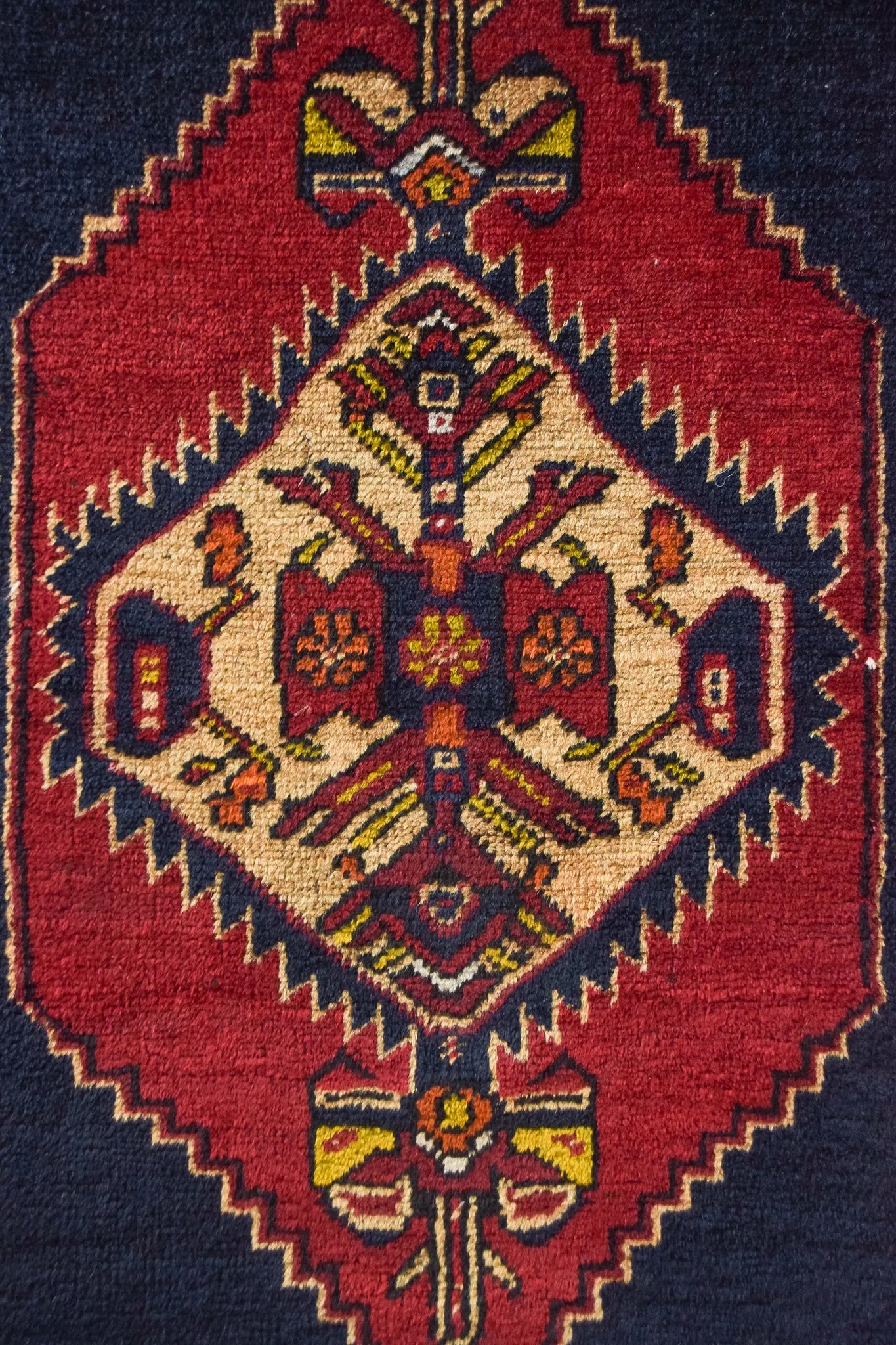 Interesting Handwoven - Oriental Tribal Rug