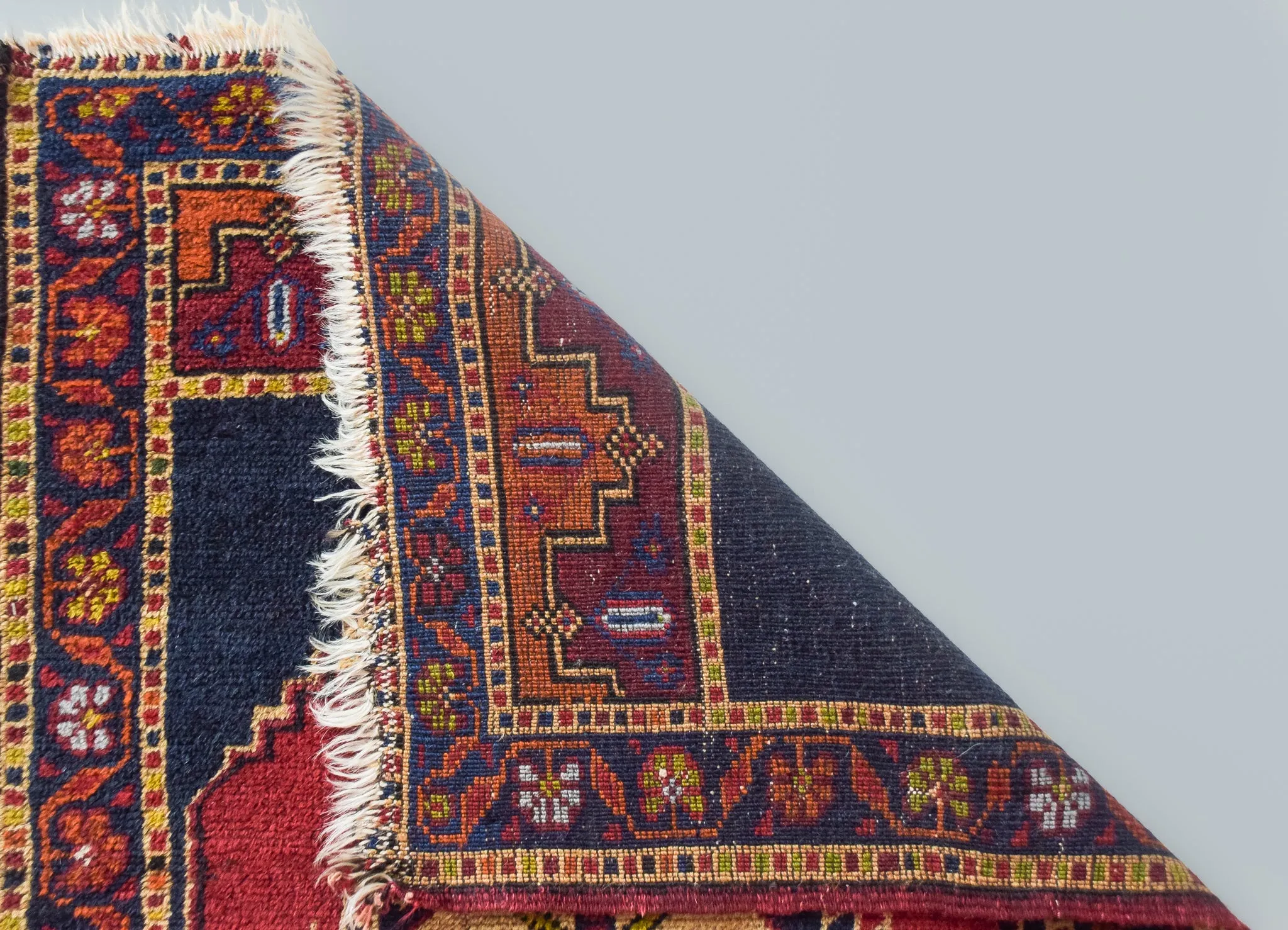 Interesting Handwoven - Oriental Tribal Rug