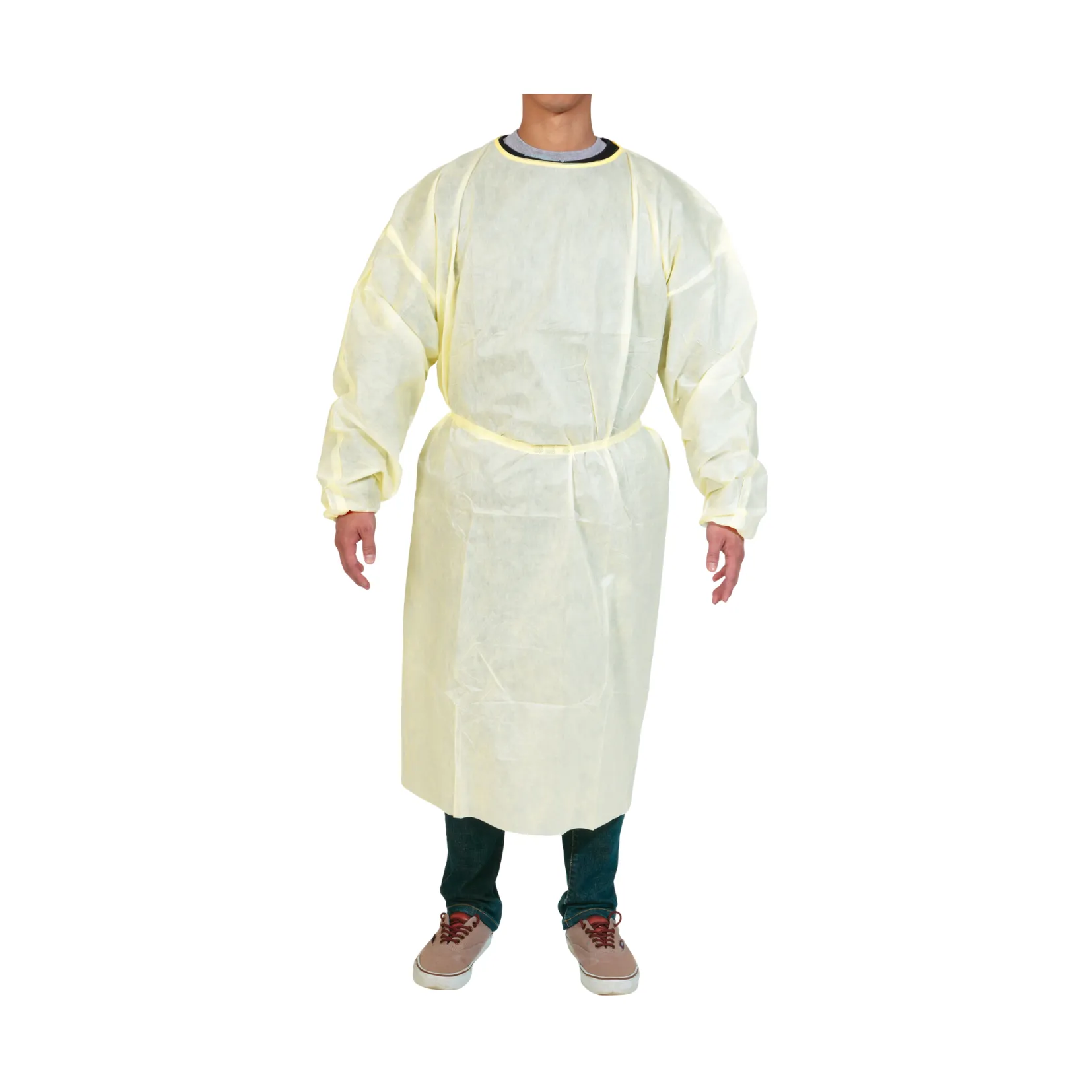 Isolation Gown Level 2 - Yellow (1)