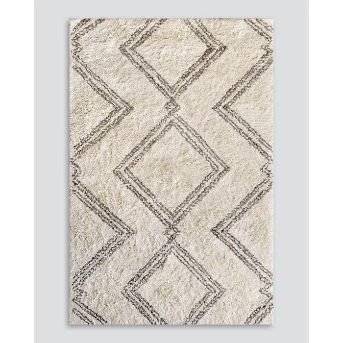 Jagger Floor Rug - Camel/Ivory  (100% Wool)