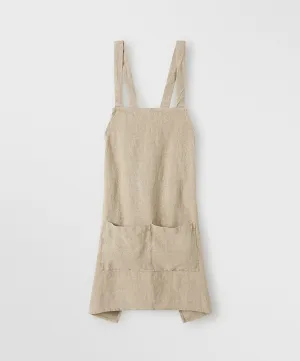 Jude Linen Apron - Natural