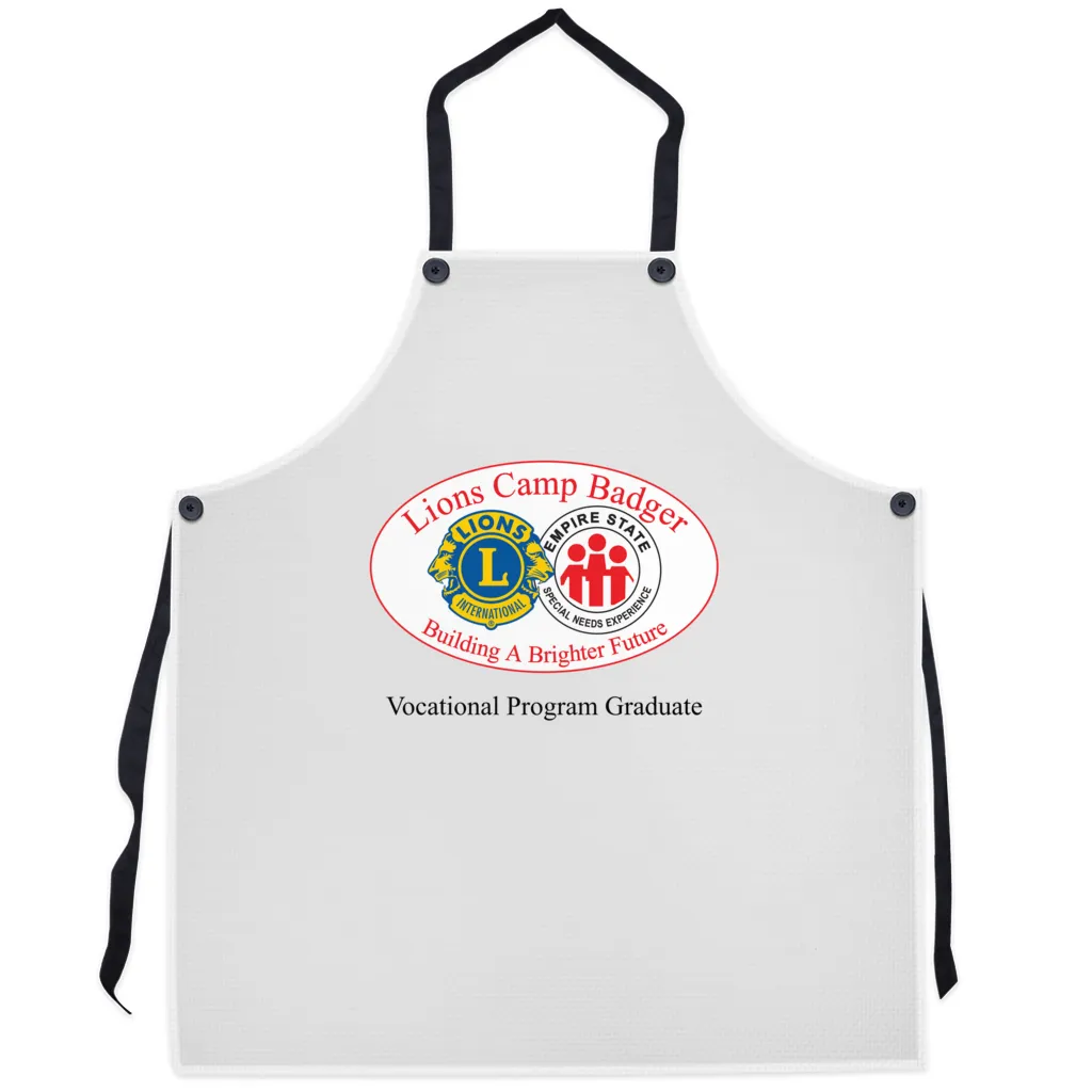 Lions Camp Badger Apron - Vocational Program Graduate