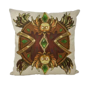 Magic Counter Shield Throw Pillows