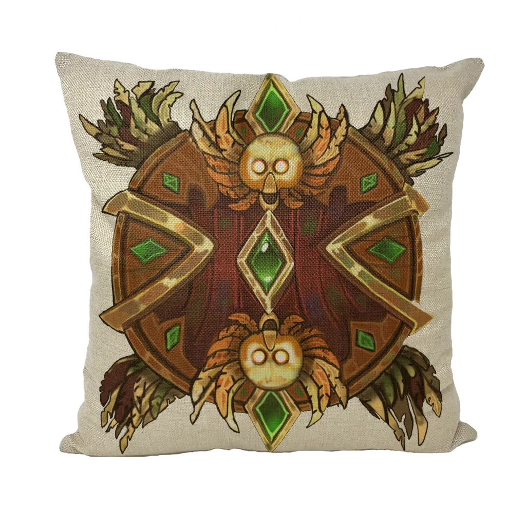 Magic Counter Shield Throw Pillows