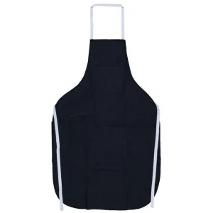 MCR Safety 39836 Blue Denim Apron, 27 Inches Wide x 36 Inches Long with Two Front Pockets, Blue, One Size, 1 Each