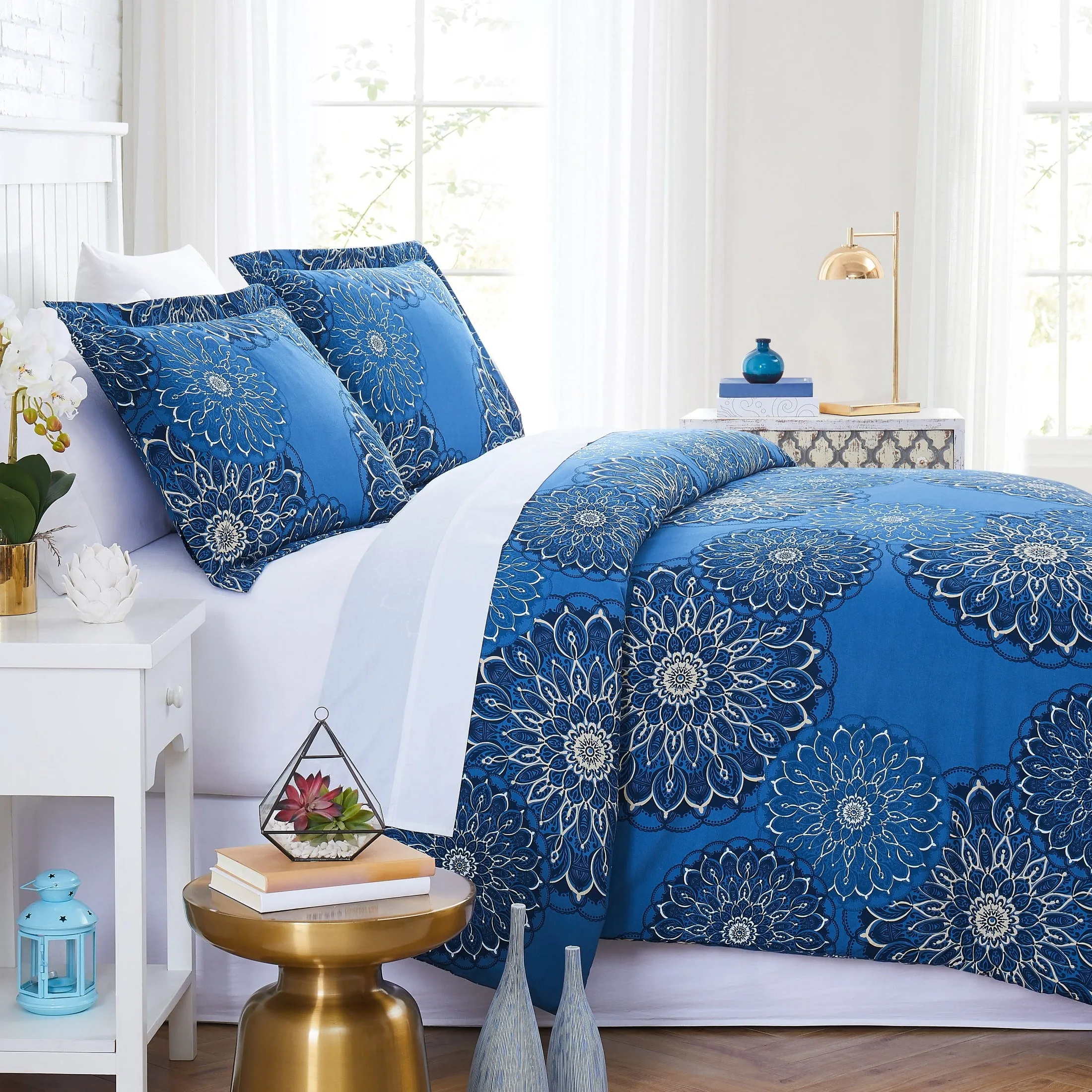 Midnight Floral Comforter Set