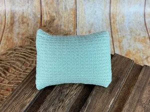 Mini Pillow with Cover - Perforated - Light Sage