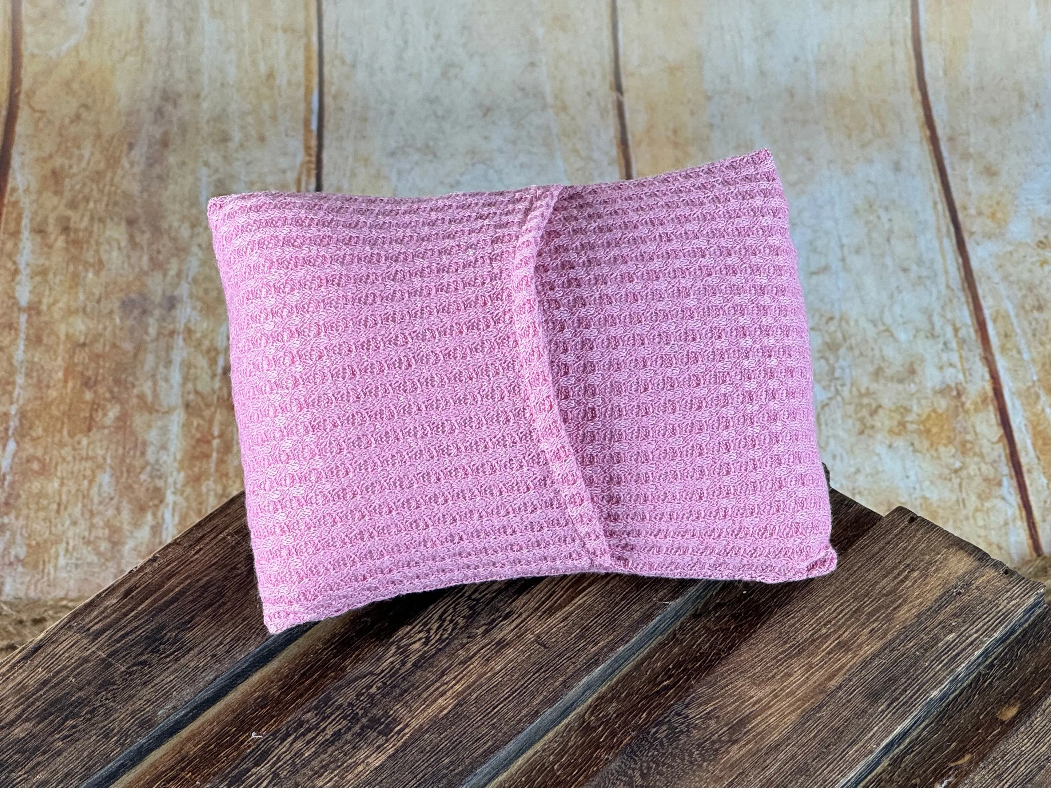 Mini Pillow with Cover - Perforated - Pink