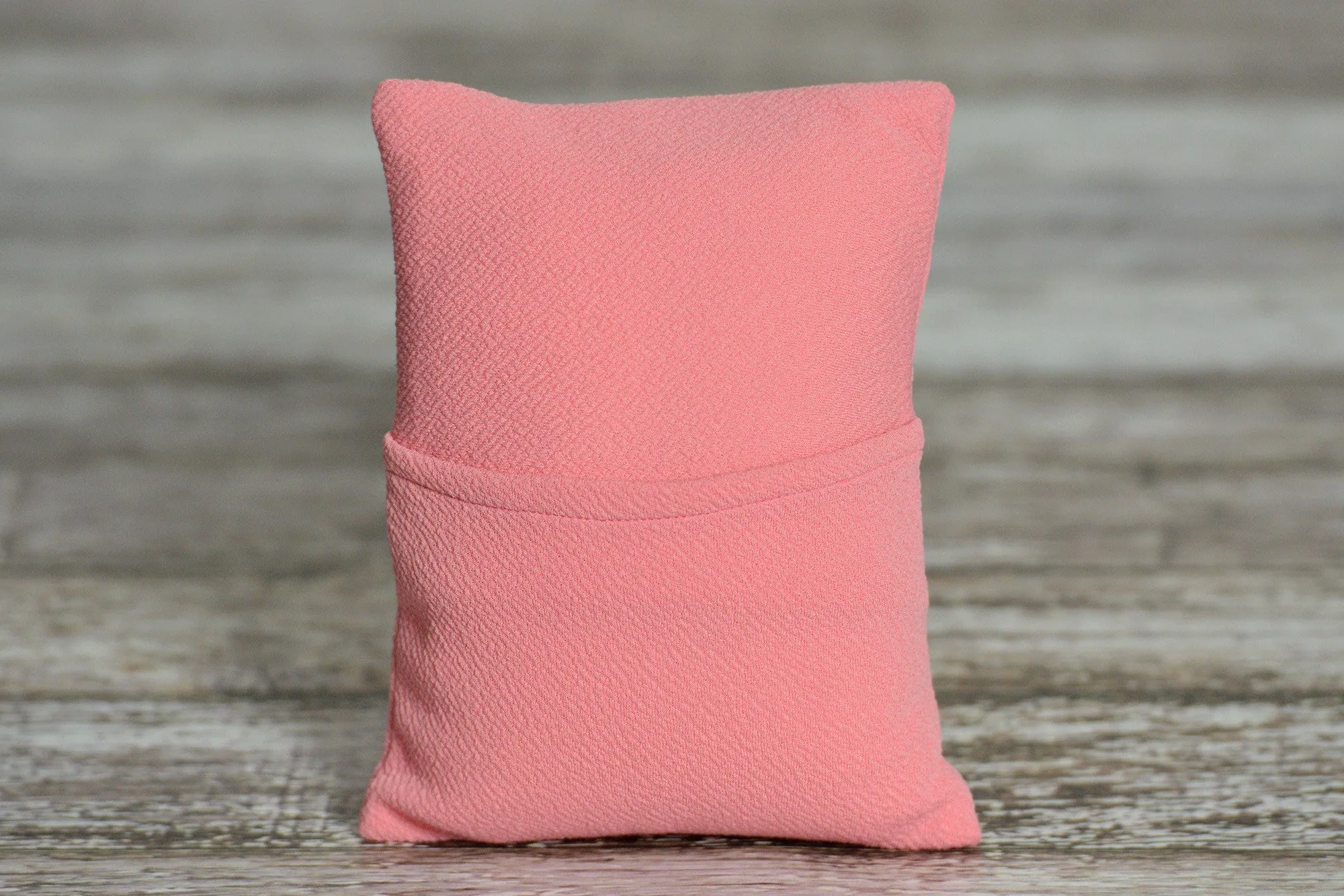 Mini Pillow with Cover - Textured - Rose