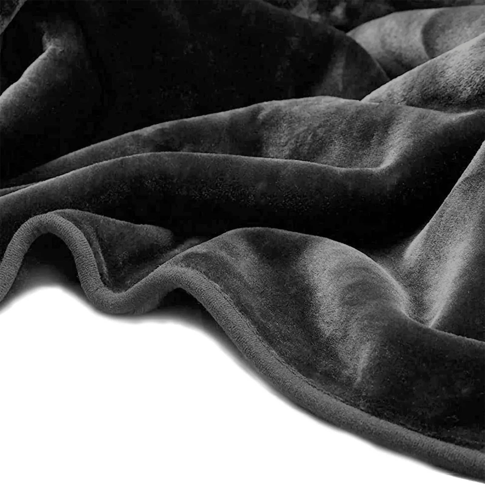 Mink Blanket Winter Warm 750gsm CHARCOAL by Renee Taylor