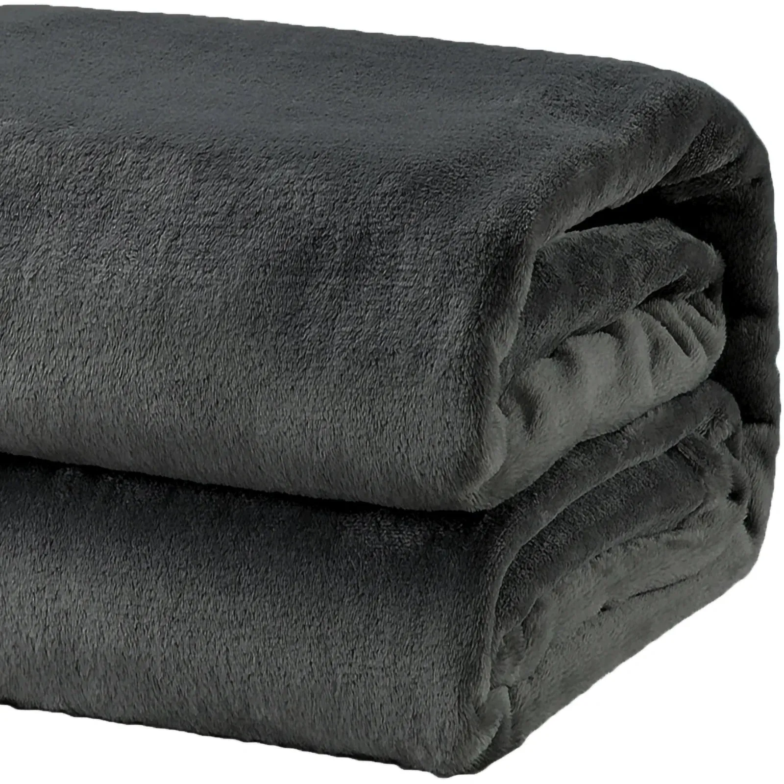 Mink Blanket Winter Warm 750gsm CHARCOAL by Renee Taylor