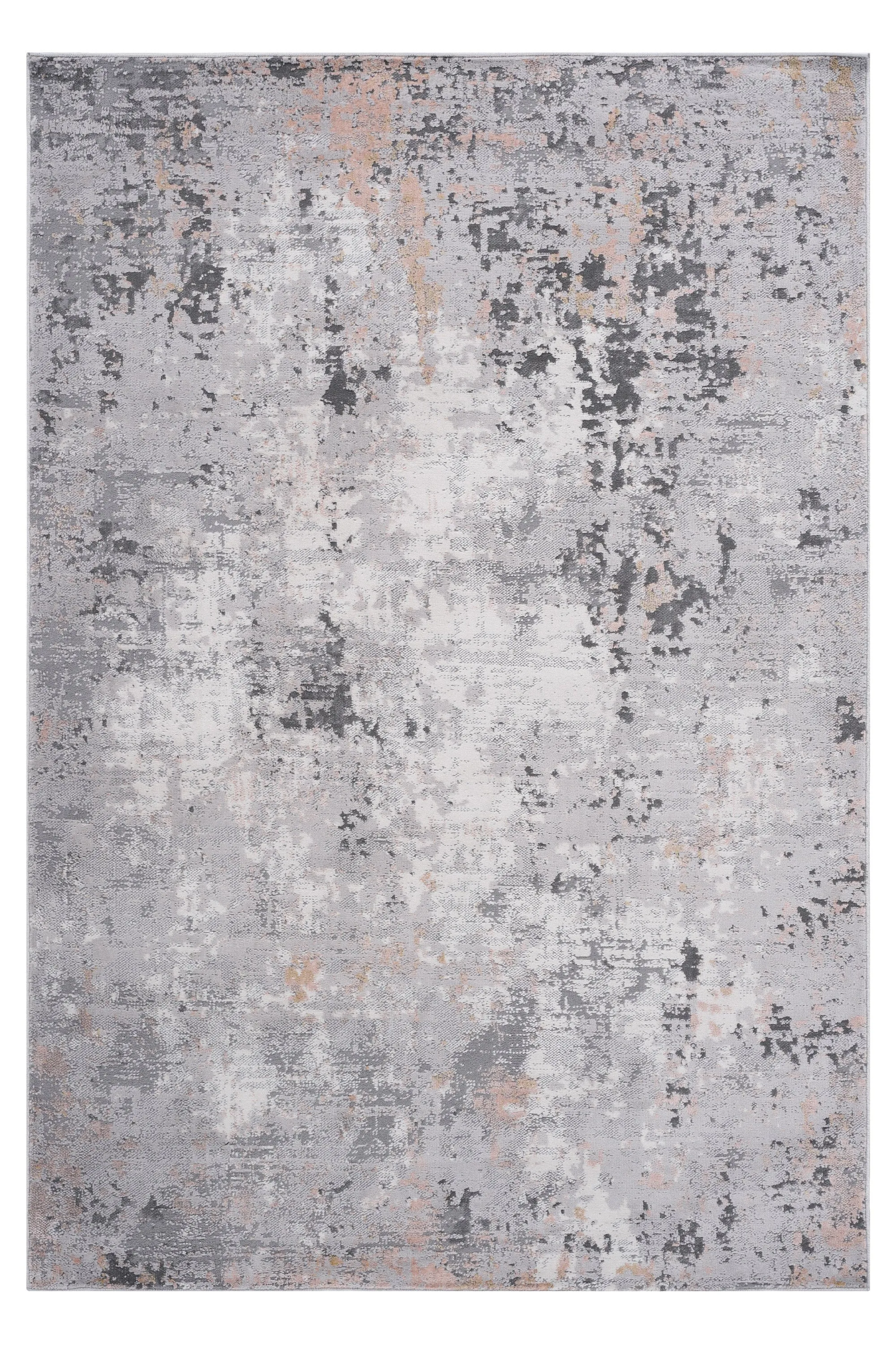 NAAR MARFI Collection 2X3 Grey/Multi/Abstract Non-Shedding Living Room Bedroom Dining Home Office Stylish and Stain Resistant Area Rug