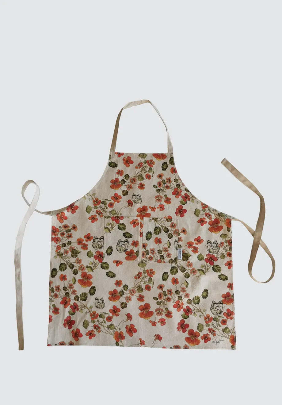 Nasturtium Hemp Apron